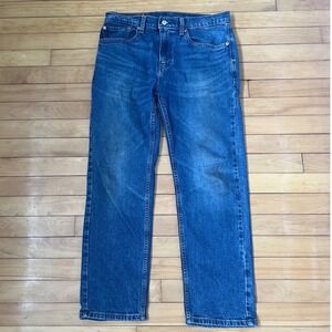 Levis 505 Regular Fit Straight Leg Mens Jeans Blue Medium Wash W32 L30